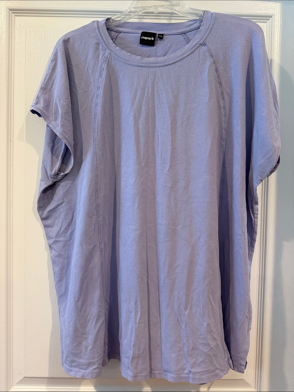 Mono B Lavender Short Sleeve Tee
